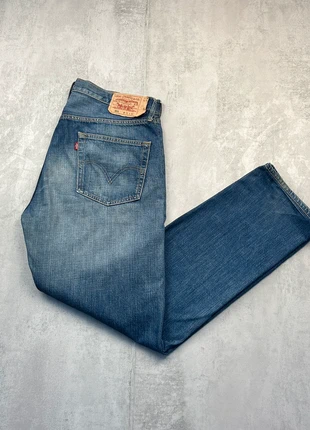 LC37 - Jean Levi's 501 bleu marine coupe baggy fit denim vintage - W36 L34, merk: Levi's, staat: Heel goed, maat: W36 | FR 46, € 29,99, € 32,19 inclusief Kopersbescherming Pro
