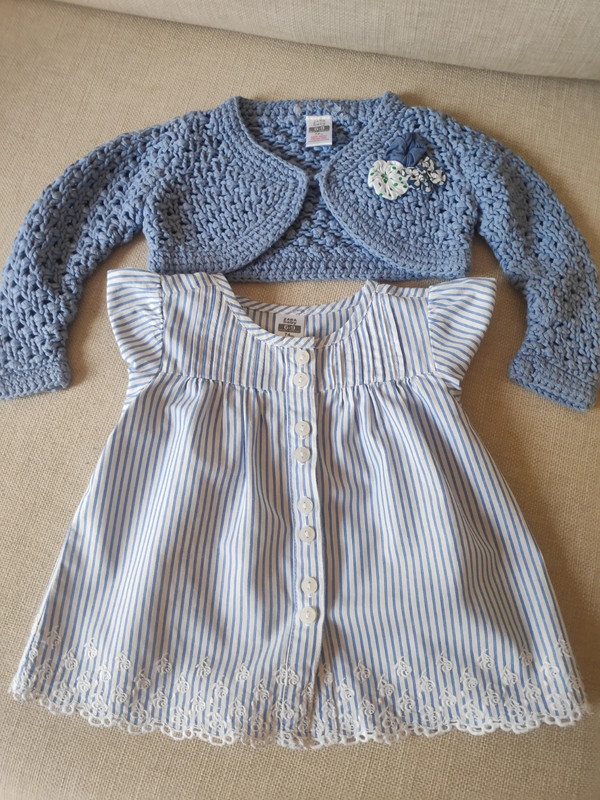 Lote chaqueta y blusa Zara Talla 6-9 meses 2