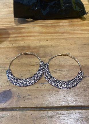 Créoles léopard, brand: Sab-brille, condition: New without tags, €4.00, €4.90 includes Buyer Protection Pro