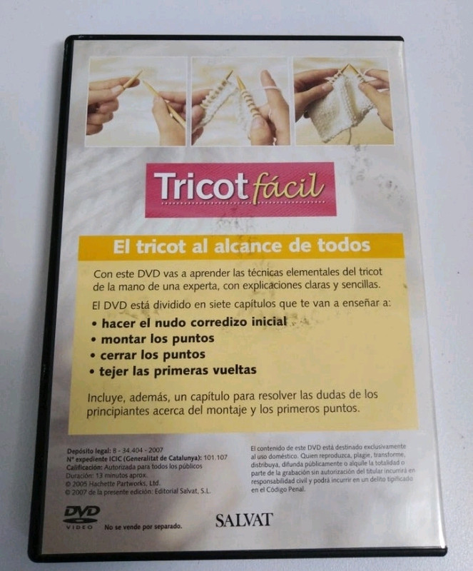 DVD guía básica tricot fácil | Vinted