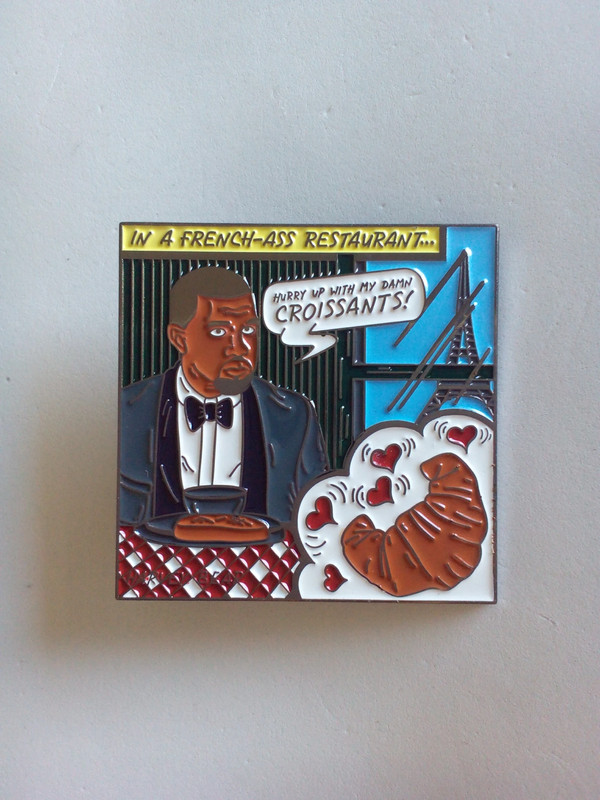 Kanye West ‘In a French.. Restaurant’ Pin Metal Badge Pins | Vinted