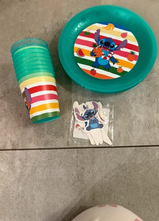Set d'anniversaire STITCH, brand: Stitch, condizioni: Ottime, taglia: Taglia unica, €4.00, €4.90 include la Protezione acquisti