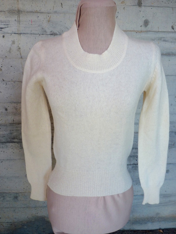 Pull du plateau en laine shetland 