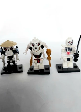Lot de 3 figurines squelettes avec Samukai Ninjago style lego, condition: New without tags, size: Preemie, up to 44cm, €11.00, €12.25 includes Buyer Protection Pro