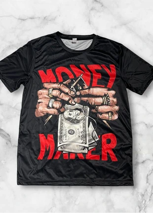 TEE shirt money noir et rouge taille M neuf sans étiquette, merk: marque indépendante, staat: Heel goed, maat: M, € 4,00, € 4,90 inclusief Kopersbescherming