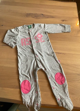Grenouillère / pyjama léger ASSE - 24 mois, marque: AS Saint-Étienne, état: Très bon état, taille: 24-36 mois / 92 cm, 3,00 €, 3,85 € Protection acheteurs incluse