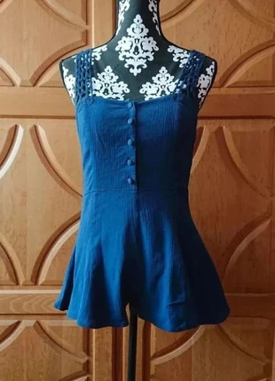 Combi short bleue marine taille 36 by Peter Jensen 100% coton, brand: Peter Jensen, condizioni: Ottime, taglia: S / IT 40 / EU 36, €10.00, €11.20 include la Protezione acquisti