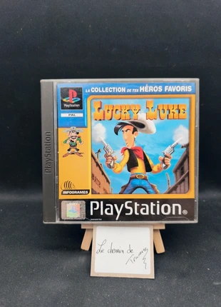 Lucky Luke - jeu PS1 PlayStation 1 - PAL FR français anglais espagnol allemand Testé Complet, zustand: Sehr gut, 11,90 €, 13,20 € beinhaltet Vinted-Käuferschutz Pro