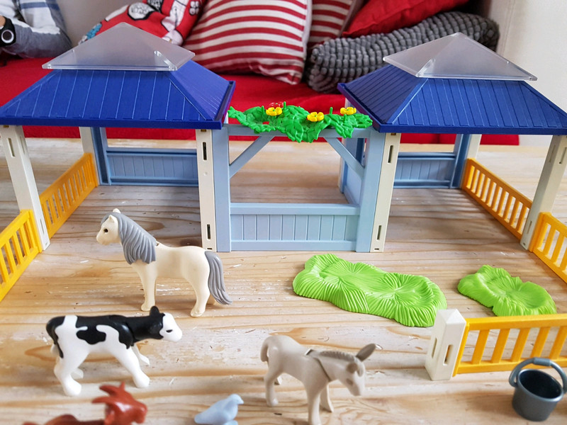 Playmobil stable extension pony farm