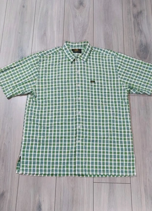 Lee Mens Shirt Size L Green check Short Sleeve button up Top Sanforized, brand: Lee, condition: Very good, size: L, £10.00, £11.20 includes Buyer Protection Pro