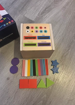 Jouet d’eveil en bois Montessori enfant formes wooden educational toys toddler, brand: Montessori, condizioni: Nuovo senza cartellino, taglia: 3 anni / 98 cm, €16.00, €17.50 include la Protezione acquisti