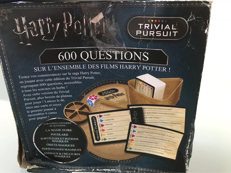 Trivial pursuit Harry potter