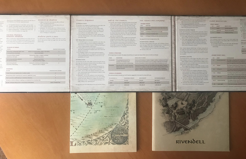 The Lord of the Rings Roleplaying 5e - Loremaster's Screen & Rivendell Compendium - One Ring 2