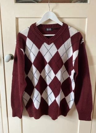 Vintage collegetrui, marque: World of Basics, état: Très bon état, taille: Taille unique, 17,50 €, 19,08 € Protection acheteurs incluse