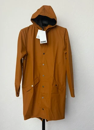 Rains imperméable long jacket W3 rust XS, marca: Rains, estado: Novo com etiquetas, tamanho: XS / 34 / 6, €75.00, €79.45 inclui Proteção do Comprador Pro