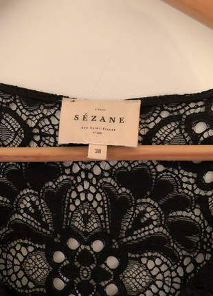 Robe noire Sezane Mod le Na ma Vinted