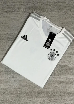 Maillot de football de l’Allemagne / taille M homme / neuf avec étiquette / blanc noir / 2017-2018, marca: adidas, estado: Nuevo con etiquetas, tamaño: M, 45,00 €, 47,95 € Protección al comprador incluida