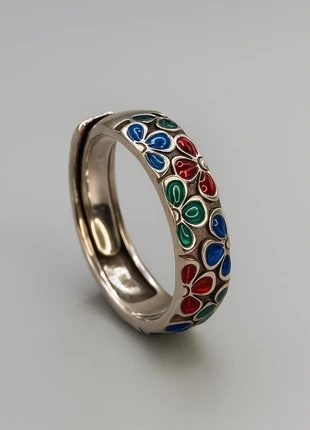 Bague fleur argent 925 vintage, brand: Argent, condition: Very good, size: Adjustable, €12.90, €14.25 includes Buyer Protection Pro