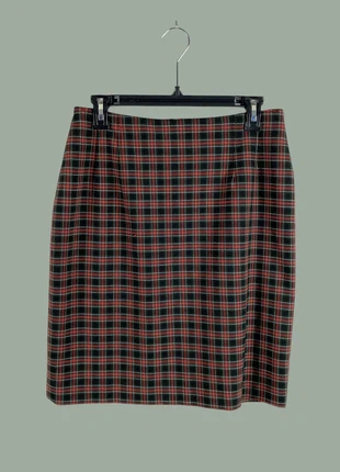 Jupe vintage droite tartan carreaux retro Tartan straight skirt, estado: Muy bueno, tamaño: L / 40 / 12, 13,00 €, 14,35 € Protección al comprador Pro incluida
