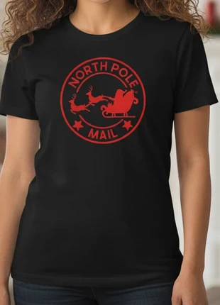 🎅 T-shirt de Noël - North Pole Mail, brand: Teetoi, condition: New with tags, size: L / 40 / 12, €14.90, €16.35 includes Buyer Protection Pro