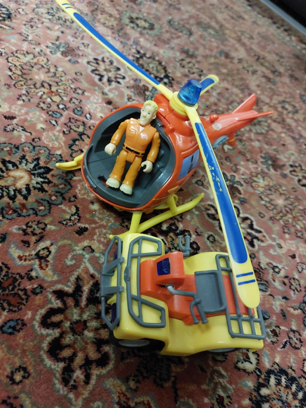 Hélicoptère Sam le pompier jouet