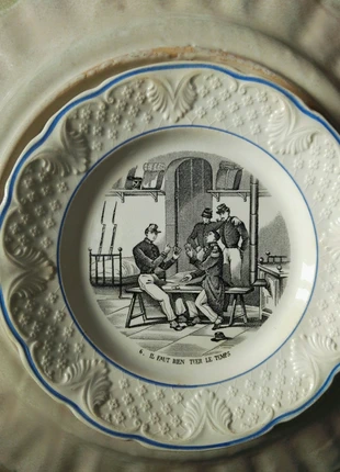 Assiette choisy, marque: UNE, état: Bon état, 6,00 €, 7,00 € Protection acheteurs incluse