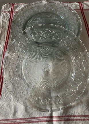 Set of 6 crystal underplates Imperial from Villa d'Este, marca: Villa D'este, estado: Novo sem etiquetas, €60.00, €63.70 inclui Proteção do Comprador