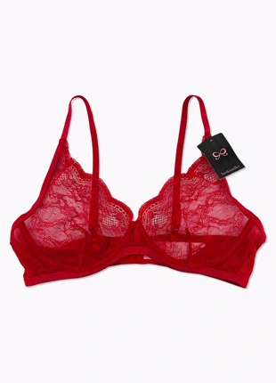 Hunkemöller Isabelle Plunge Lace Bra | Red 80D / 36D / 95D – New with tags, marque: Hunkemöller, état: Neuf avec étiquette, taille: 95D, 16,99 €, 18,54 € Protection acheteurs (Pro) incluse