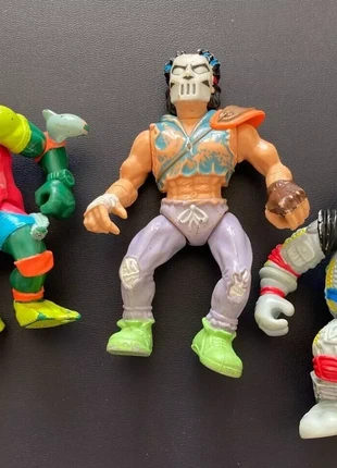 Vintage Lot x 3 Figurines Playmates Toys Tortues Ninja Mirage Studios 1989/90, marke: Playmates Toys, zustand: Gut, größe: Einheitsgröße, 8,00 €, 9,10 € inklusive Vinted-Käuferschutz