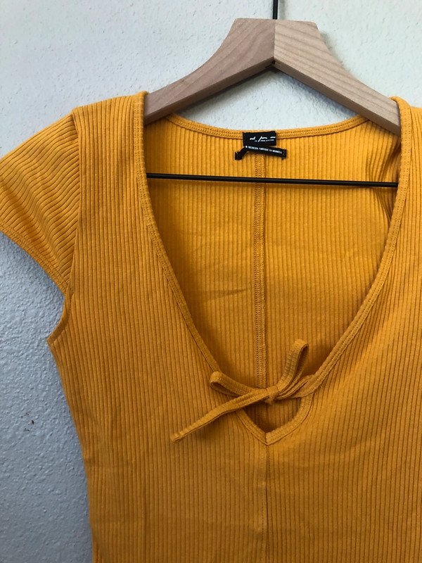 Mustard Yellow Body Suit 2