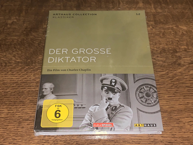 Chaplin -Der Grosse Diktator-DVD neu ovp 1