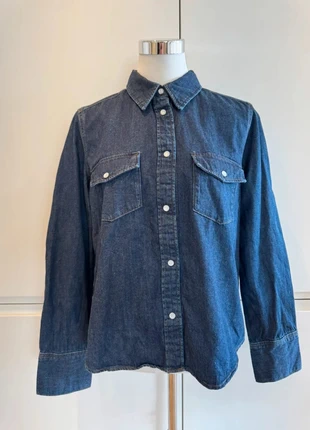 Chemise en jean femme H&M, marca: H&M, estado: Novo sem etiquetas, tamanho: M, €5.00, €5.95 inclui Proteção do Comprador