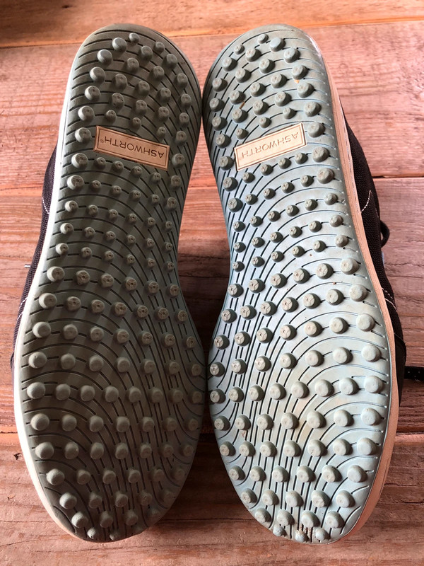 Ashworth Mens Cardiff Canvas Spikeless Golf shoe 9.5 Vinted
