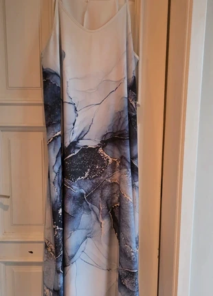 Lange, zomerse 2XL jurk, estado: Bueno, tamaño: XXL / 44 / 16, 5,00 €, 5,95 € Protección al comprador incluida