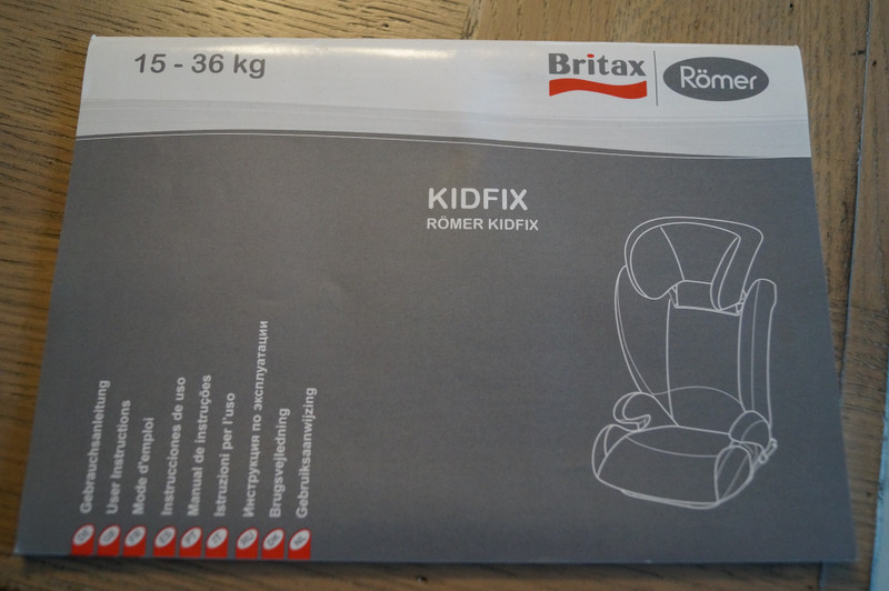 Siège auto Britax Romer Kidfix 15/36 kg - Britax