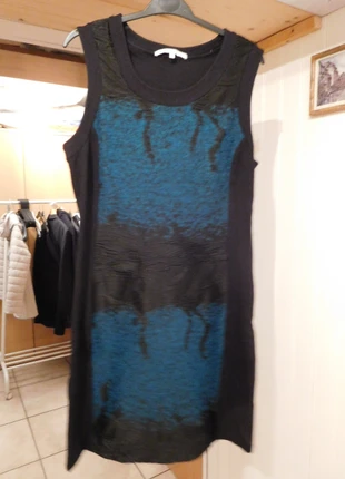 Robe BREAL noir et vert, marque: Patrice Breal, état: Bon état, taille: XL / 42 / 14, 4,00 €, 4,90 € Protection acheteurs incluse