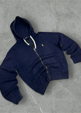 Vintage Navy Blue Ralph Lauren Zip-Up Hoodie, brand: Ralph Lauren, condition: Very good, size: M, £35.00, £37.45 includes Buyer Protection