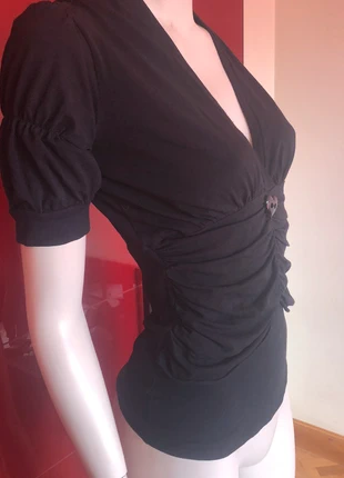 Camiseta manga abullonada, marque: Fornarina, état: Très bon état, taille: L / 40 / 12, 15,00 €, 16,45 € Protection acheteurs incluse