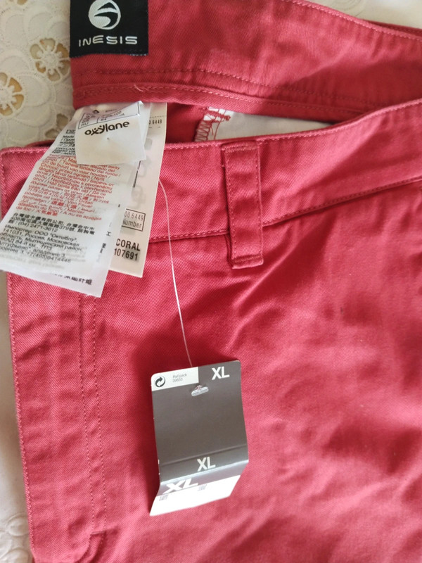 Pantalón largo chino coral 3