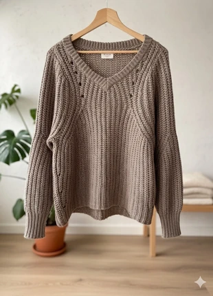 Pull Vila taupe / gris chiné, marque: Vila, état: Neuf sans étiquette, taille: XS / 34 / 6, 5,00 €, 5,95 € Protection acheteurs incluse