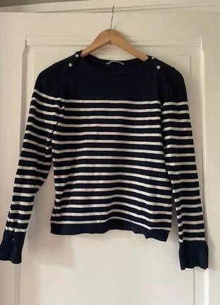 Pull marinière ~ Camaïeu, marque: Camaïeu, état: Très bon état, taille: S / 36 / 8, 3,50 €, 4,38 € Protection acheteurs incluse