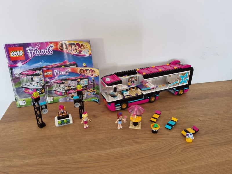 Lego Friends 41106-La tournée en bus - Lego