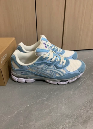 Asics Gel-NYC Cream Arctic Sky, merk: Asics, staat: Nieuw met prijskaartje, maat: 42, € 55,00, € 58,45 inclusief Kopersbescherming