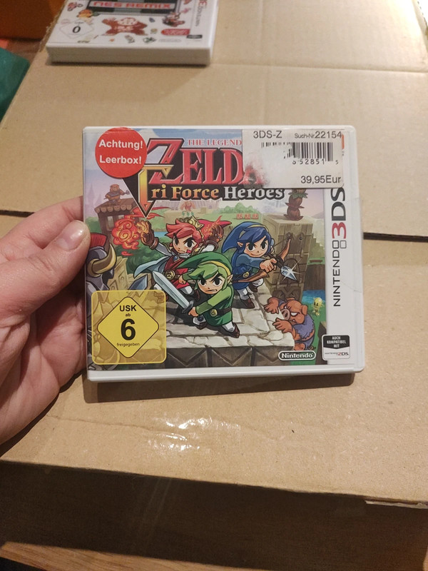 The Legend Of Zelda Tri Force Heroes (Nintendo 3DS)