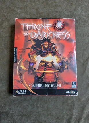 Throne of darkness big box pc game., staat: Veelgebruikt, € 30,00, € 32,20 inclusief Kopersbescherming