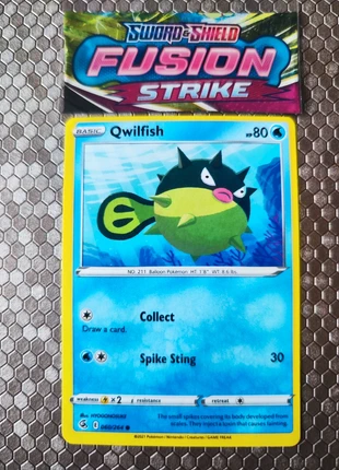 Qwilfish - Pokemon Card, brand: Pokémon, condition: Very good, £1.00, £1.75 includes Buyer Protection