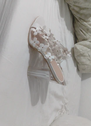 Tacones blancos altos, marca: Local, estado: Nuevo sin etiquetas, tamaño: 39, 6,00 €, 7,00 € Protección al comprador incluida