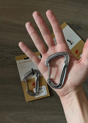 Obrázek k inzerátu: Mammut Silver Wall Light Carabiner