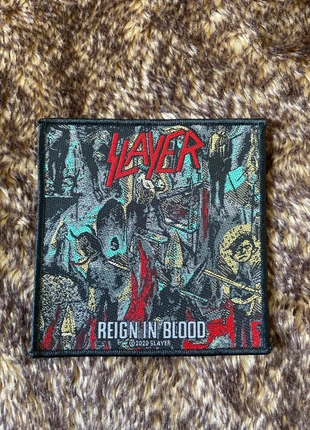 Patch Slayer, brand: Slayer, condition: New with tags, €5.99, €6.99 includes Buyer Protection