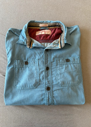 Chemise Superdry Taille S bleu, marque: Superdry, état: Neuf sans étiquette, taille: S, 12,00 €, 13,30 € Protection acheteurs incluse